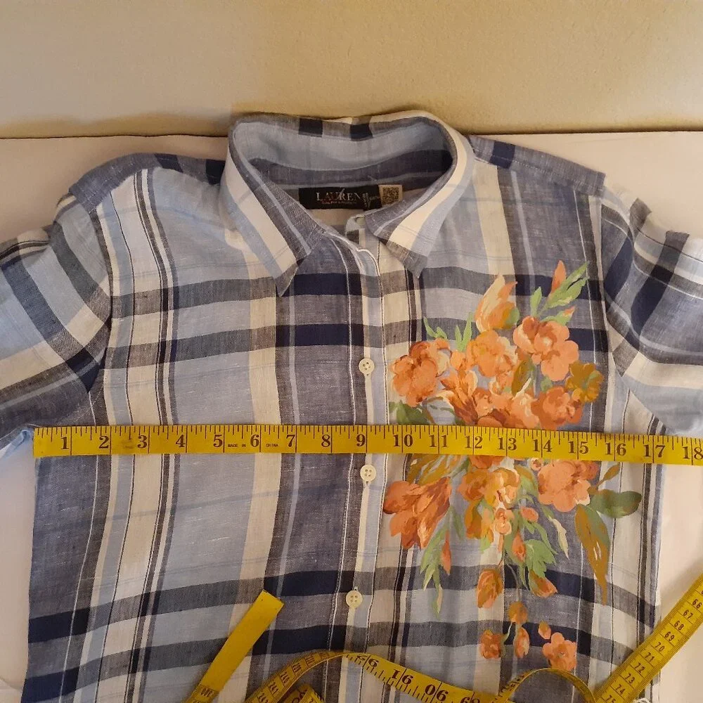 Lauren Ralph Lauren Linen Shirt Dress NWT